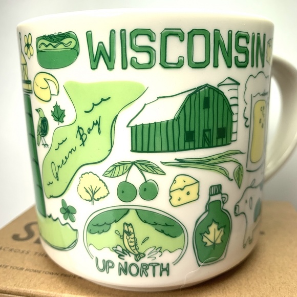 Starbucks Mug WISCONSIN Been There Series NEW 2019 - Picture 3 of 8